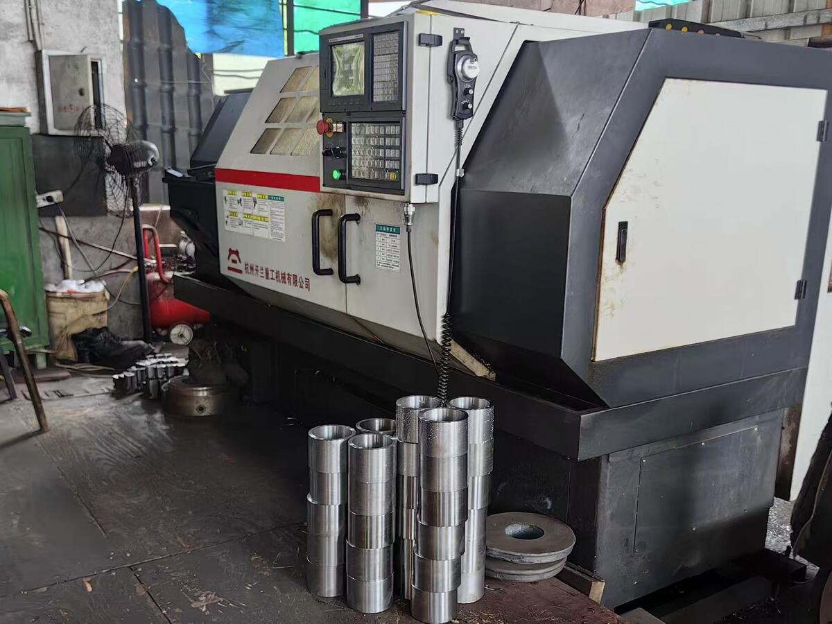 Precision turned and milled metal parts ready for assembly