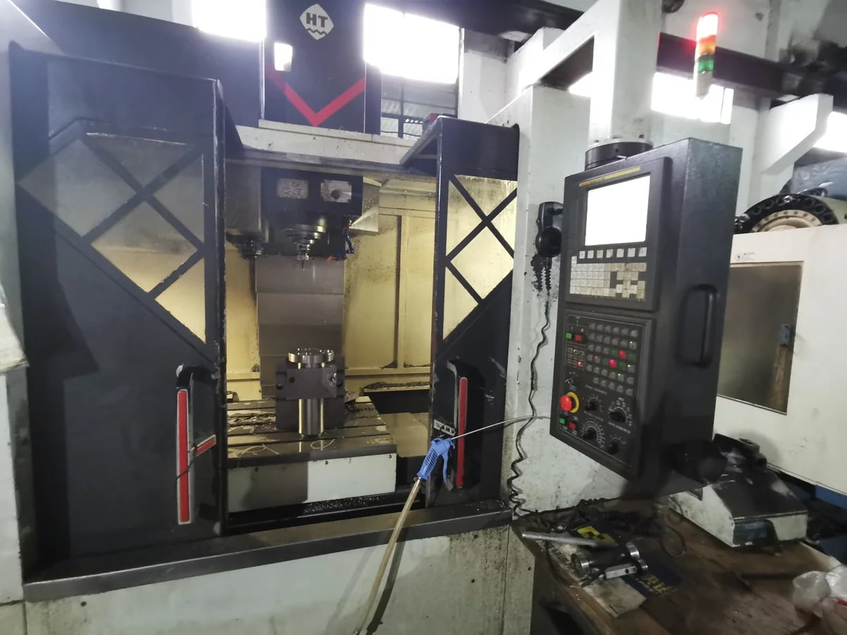 Precision turned and milled metal parts ready for assembly